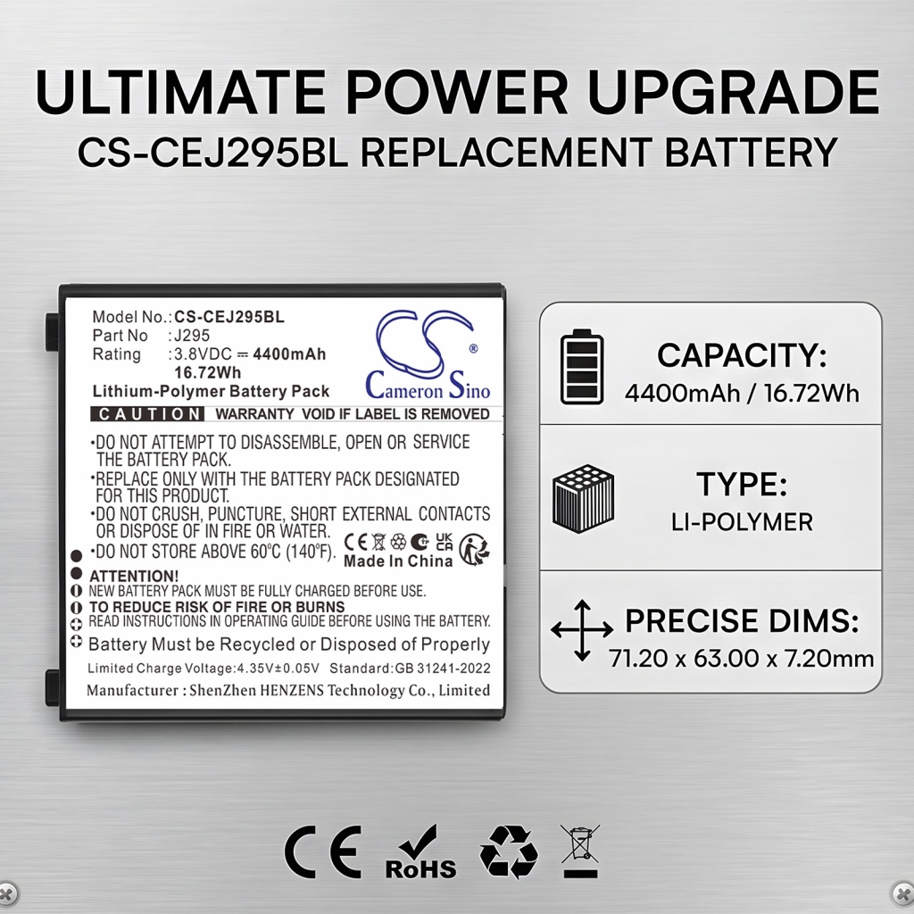 Akku kompatibel mit Capture CS-CEJ295BL