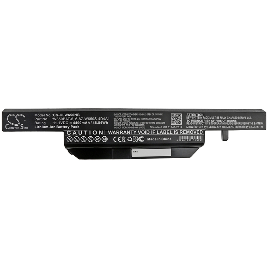 Notebook battery Gigabyte CS-CLW650NB