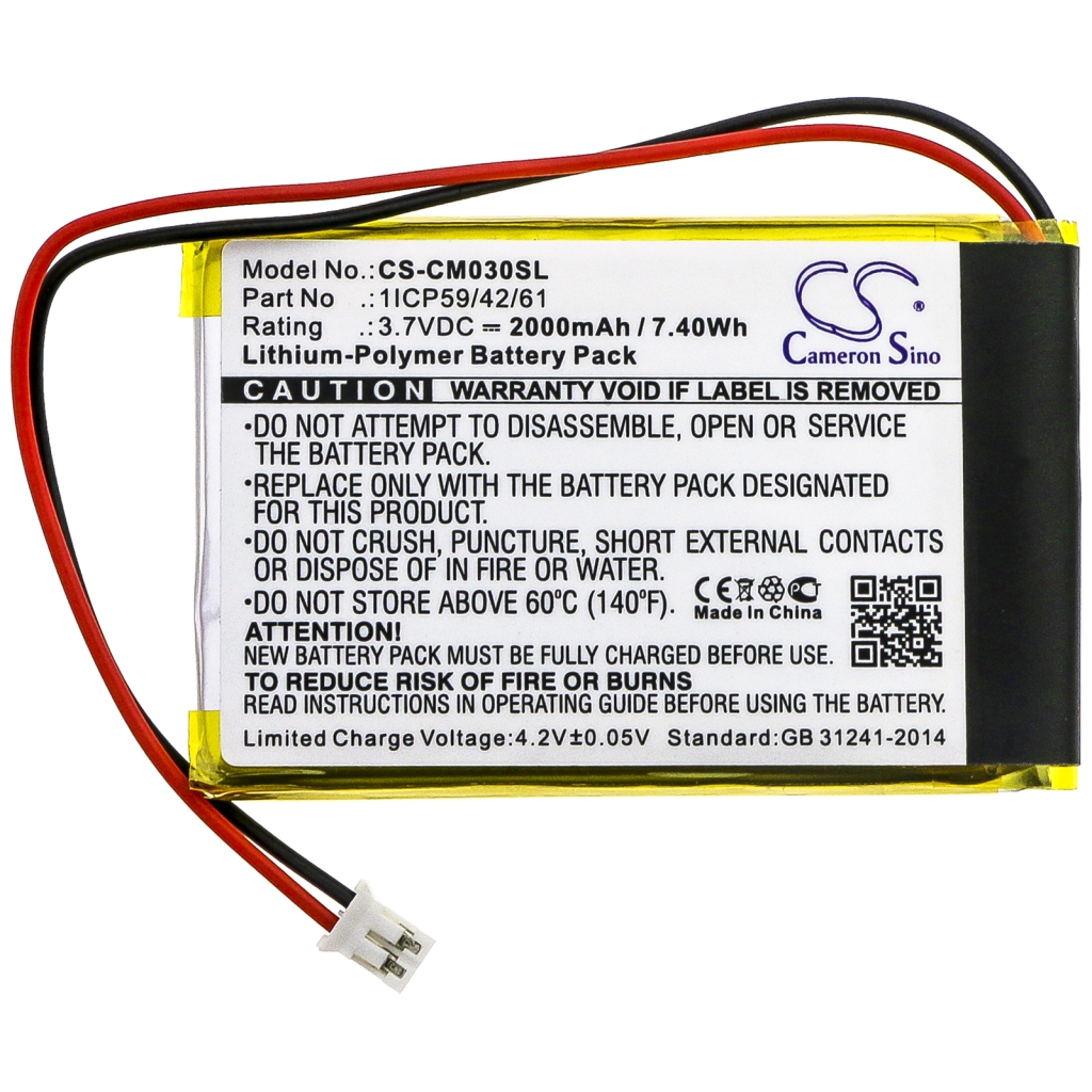 Batteries personnalisées CS-CM030SL