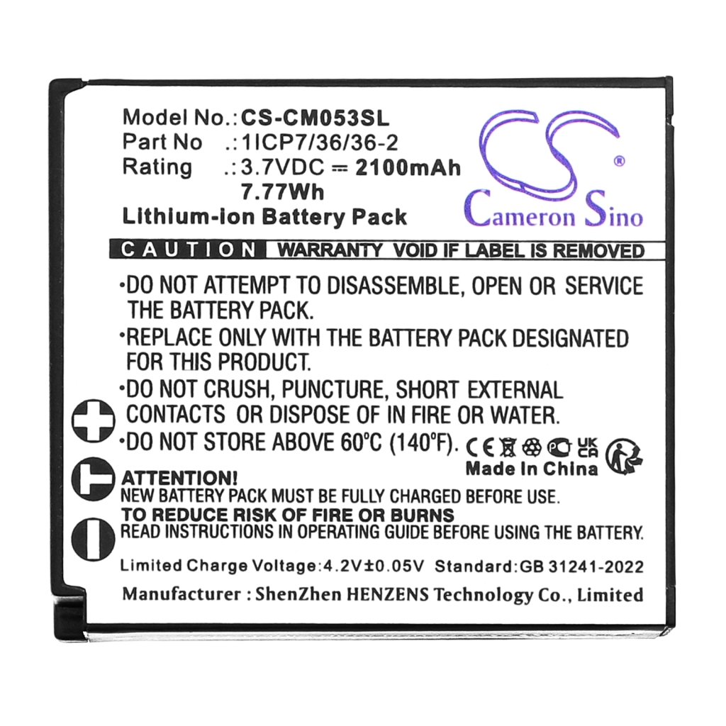 Batteries personnalisées CS-CM053SL