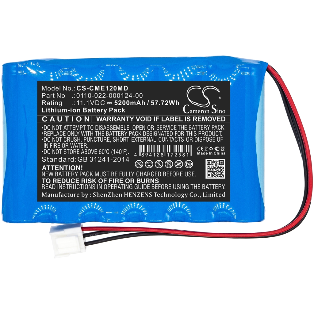 Batterie médicale Comen CM-1200A ECG