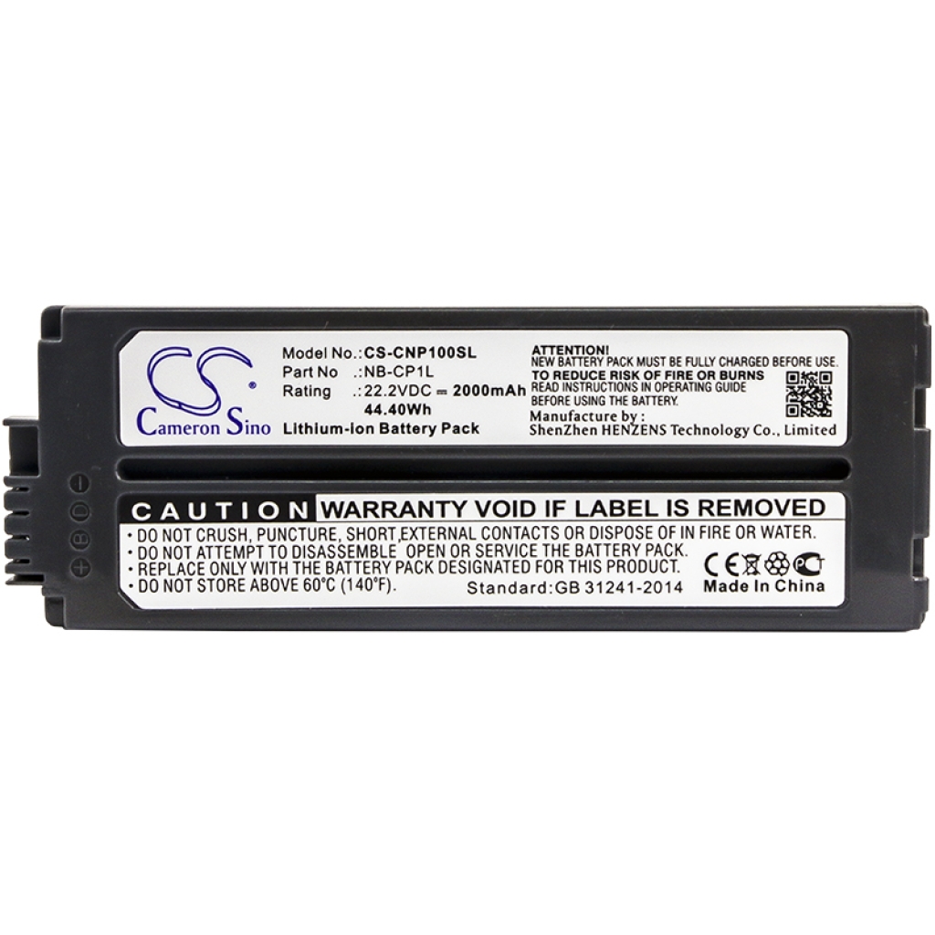 Batterie pour ordinateur portable Canon CS-CNP100SL