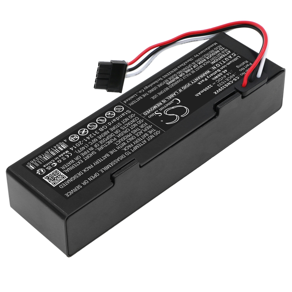 Remplacement de batterie compatible pour Cecotec 49CE1533