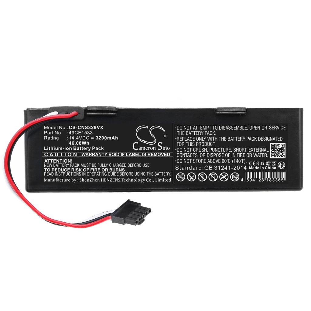 Remplacement de batterie compatible pour Cecotec 49CE1533
