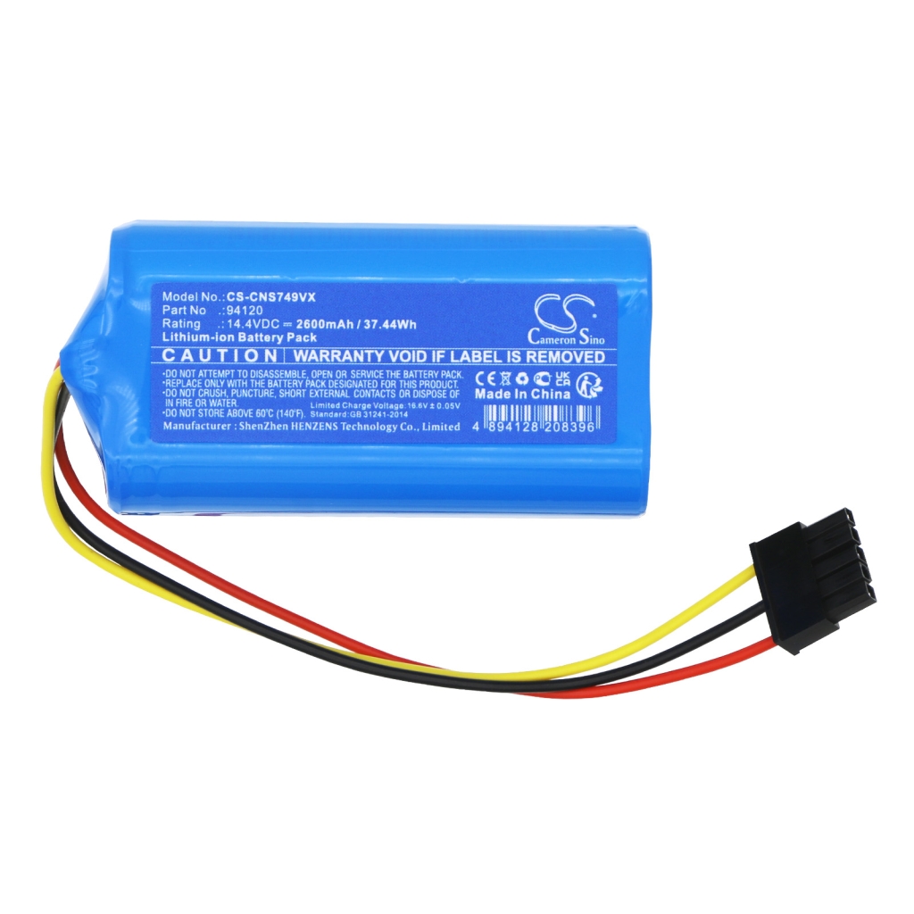 Remplacement de batterie compatible pour Cecotec 94120