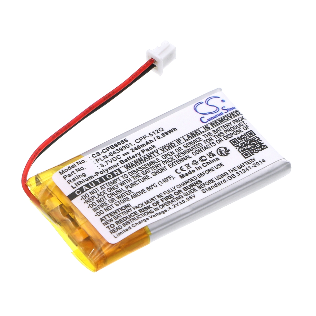 Batterie de casque d'écoute sans fil Plantronics CS-CPB9055