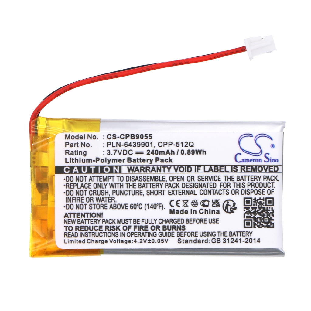 Batterie de casque d'écoute sans fil Plantronics CS-CPB9055
