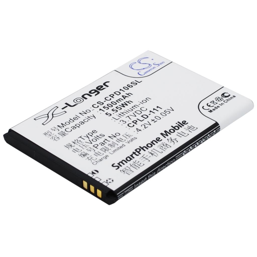 Batterie de téléphone portable Coolpad CS-CPD106SL