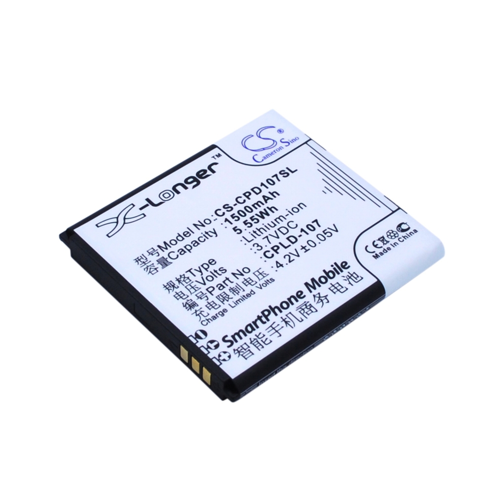 Batterie de téléphone portable Coolpad CS-CPD107SL