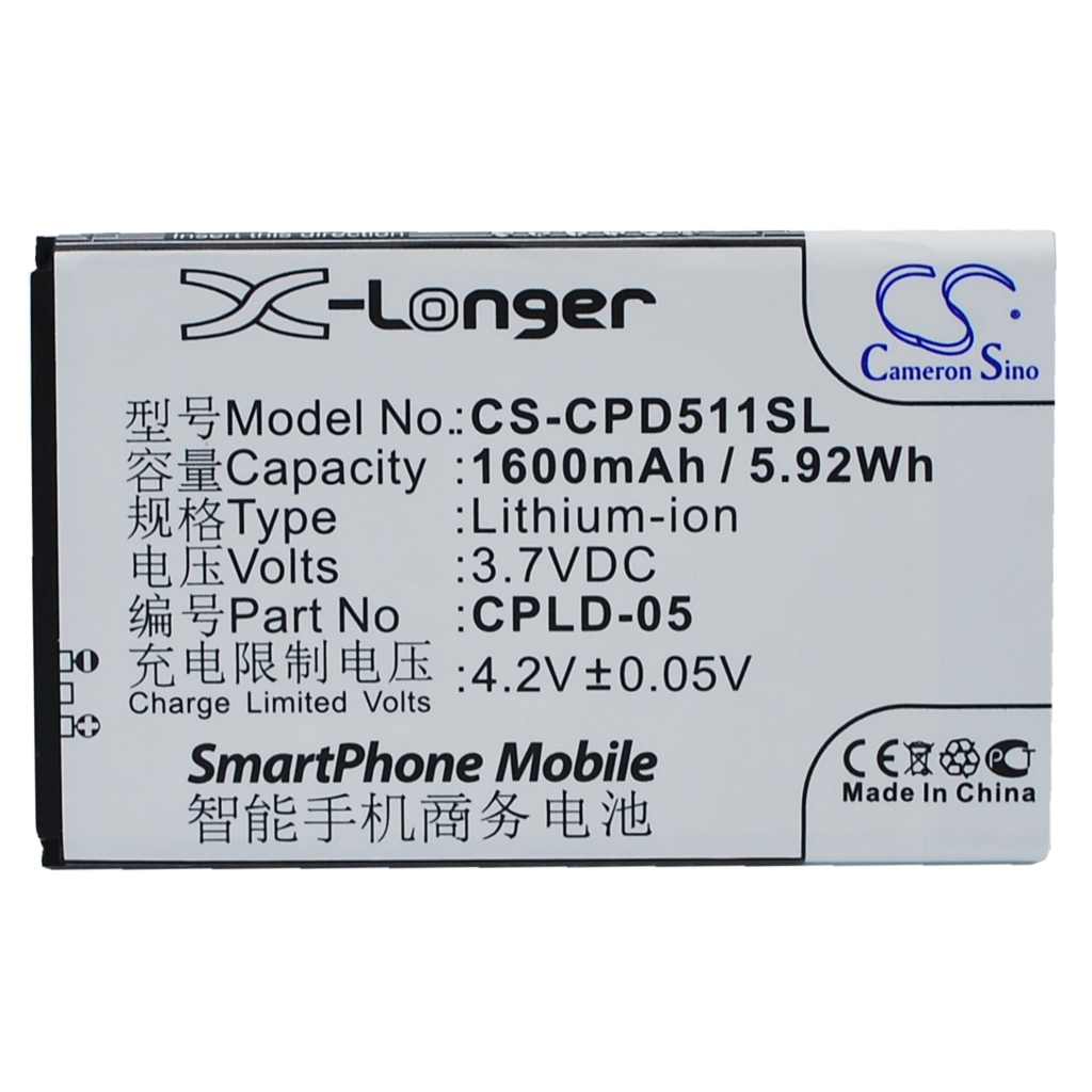 Akku kompatibel mit Coolpad CS-CPD511SL