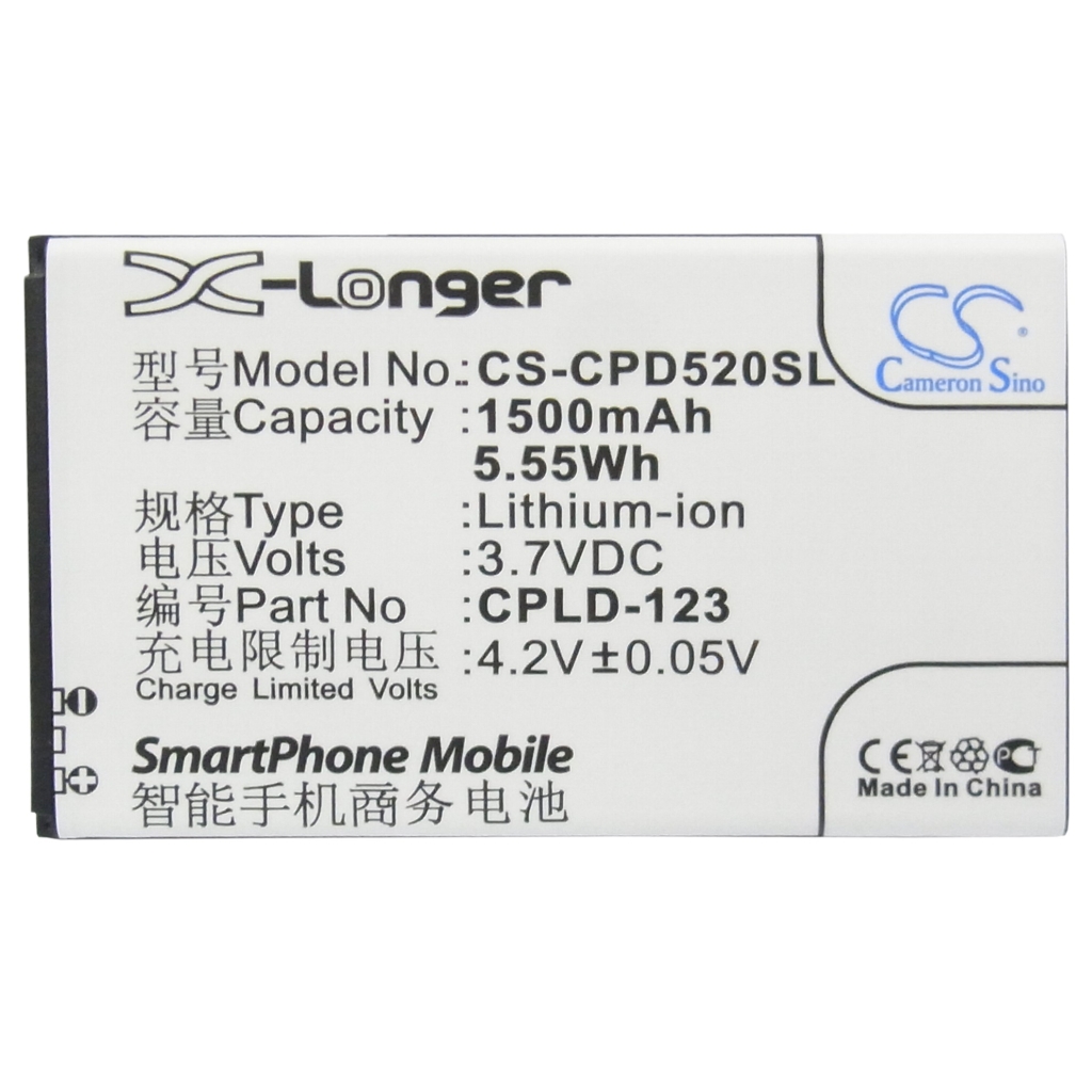 Akku kompatibel mit Coolpad CS-CPD520SL