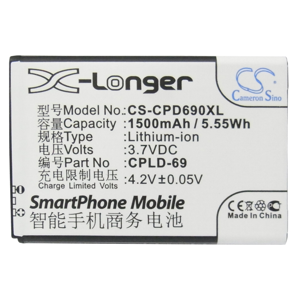 Akku kompatibel mit Coolpad CS-CPD690XL