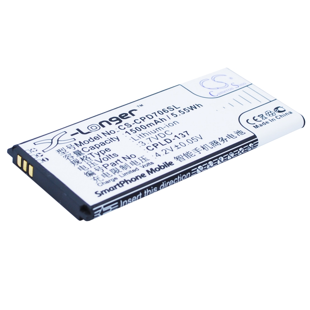 Batterie de téléphone portable Coolpad CS-CPD706SL