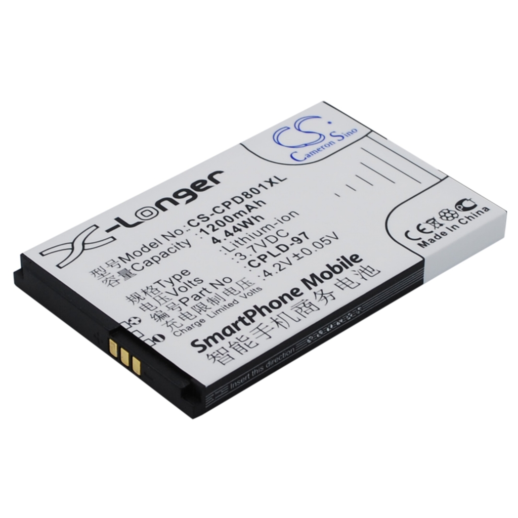 Batterie de téléphone portable Coolpad CS-CPD801XL
