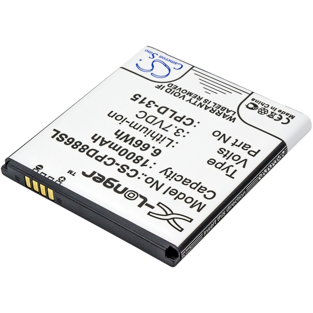 Batterie de téléphone portable Vodafone CS-CPD886SL