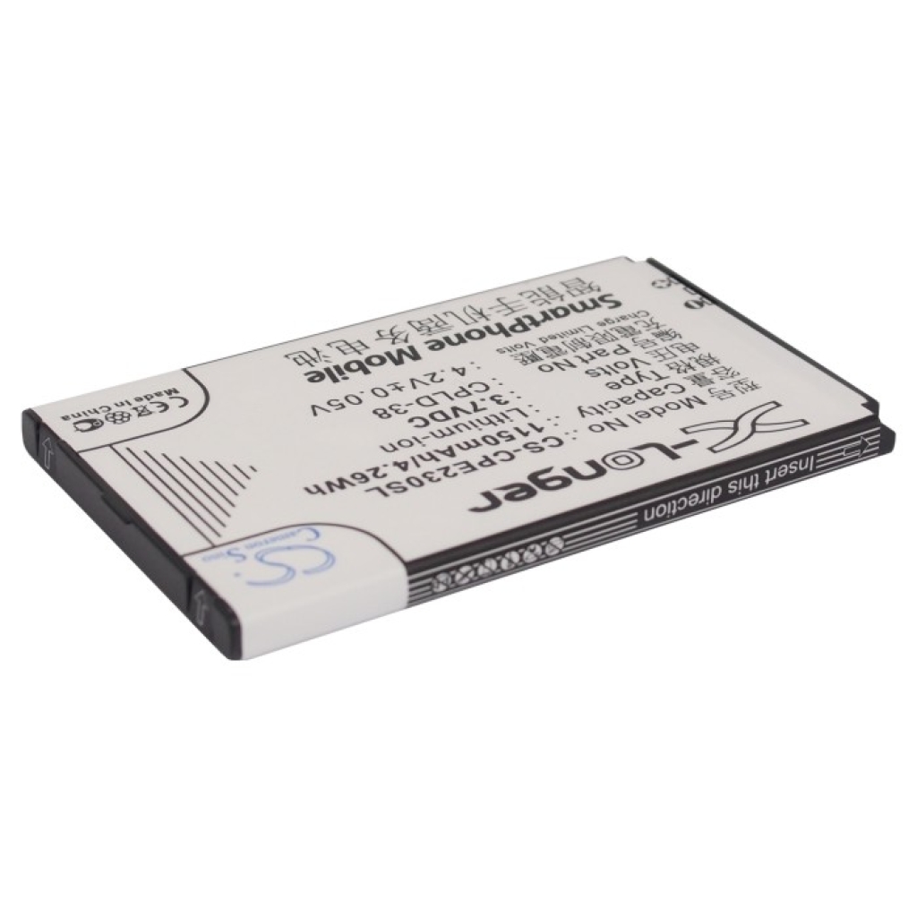Batterie de téléphone portable Coolpad CS-CPE230SL