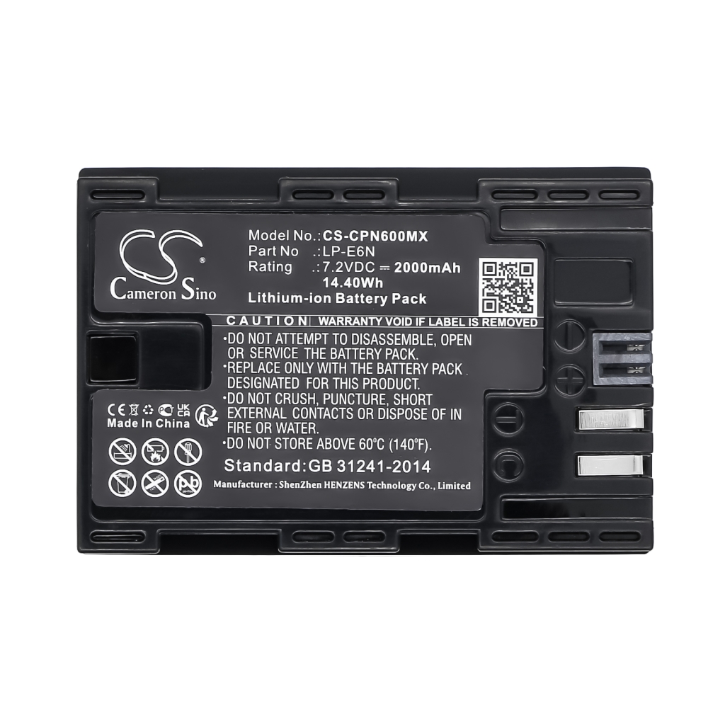 Batteries Remplace LP-E6NH
