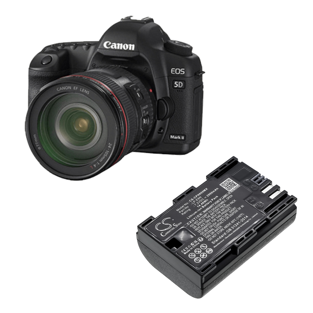 Batteries Remplace LP-E6NH