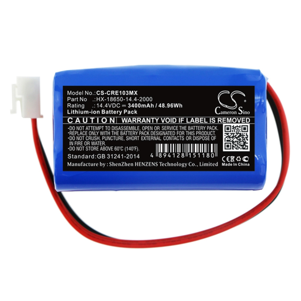 Batterie médicale Carewell CS-CRE103MX