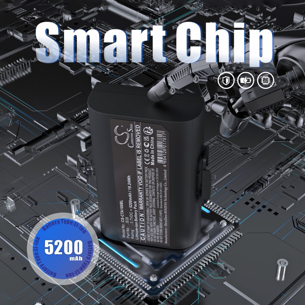 Payment Terminal Battery Castles CS-CTA100BL