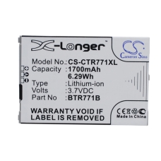 Remplacement de batterie compatible pour CASIO BTR771B