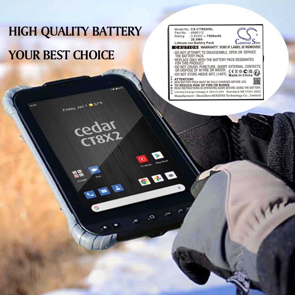 Batteries Équipement Batterie CS-CTR820SL