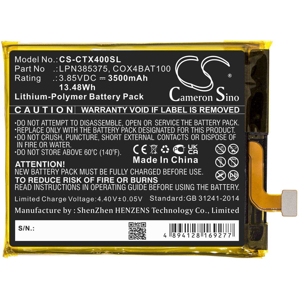 Batterie de téléphone portable Crosscall CS-CTX400SL