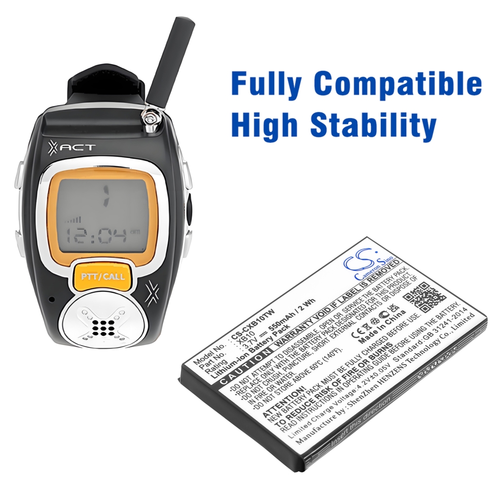 Akku kompatibel mit Xact Communication CS-CXB10TW