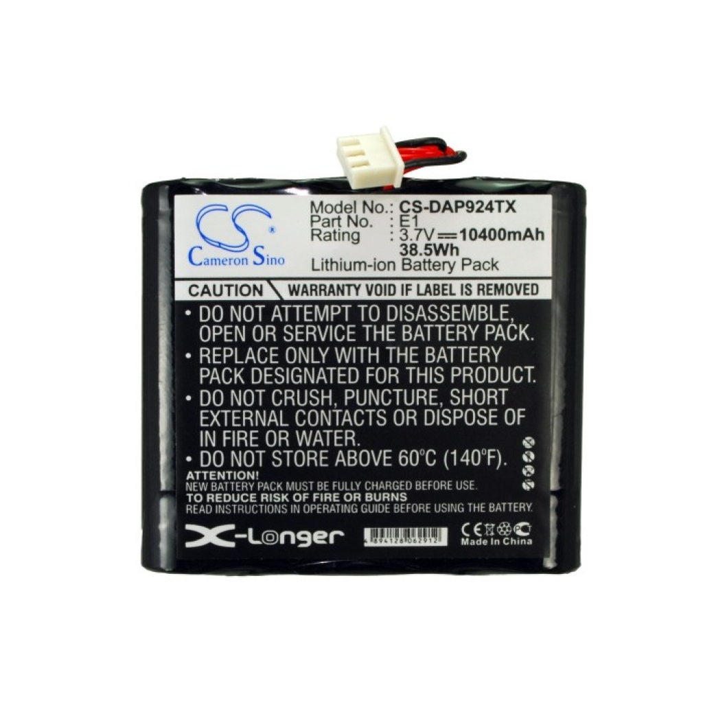 Remplacement de batterie compatible pour Pure E1