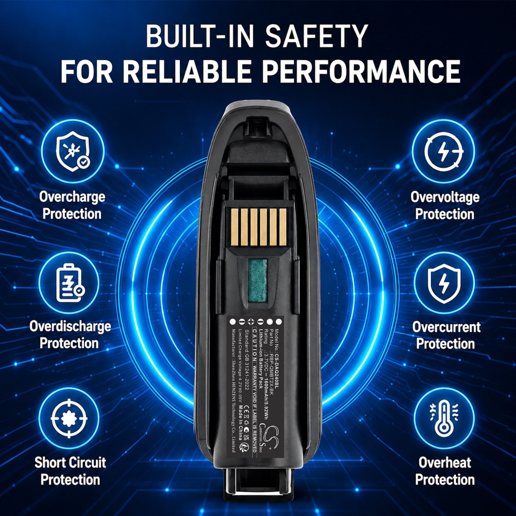 Akku kompatibel mit Datalogic CS-DAQ240BL