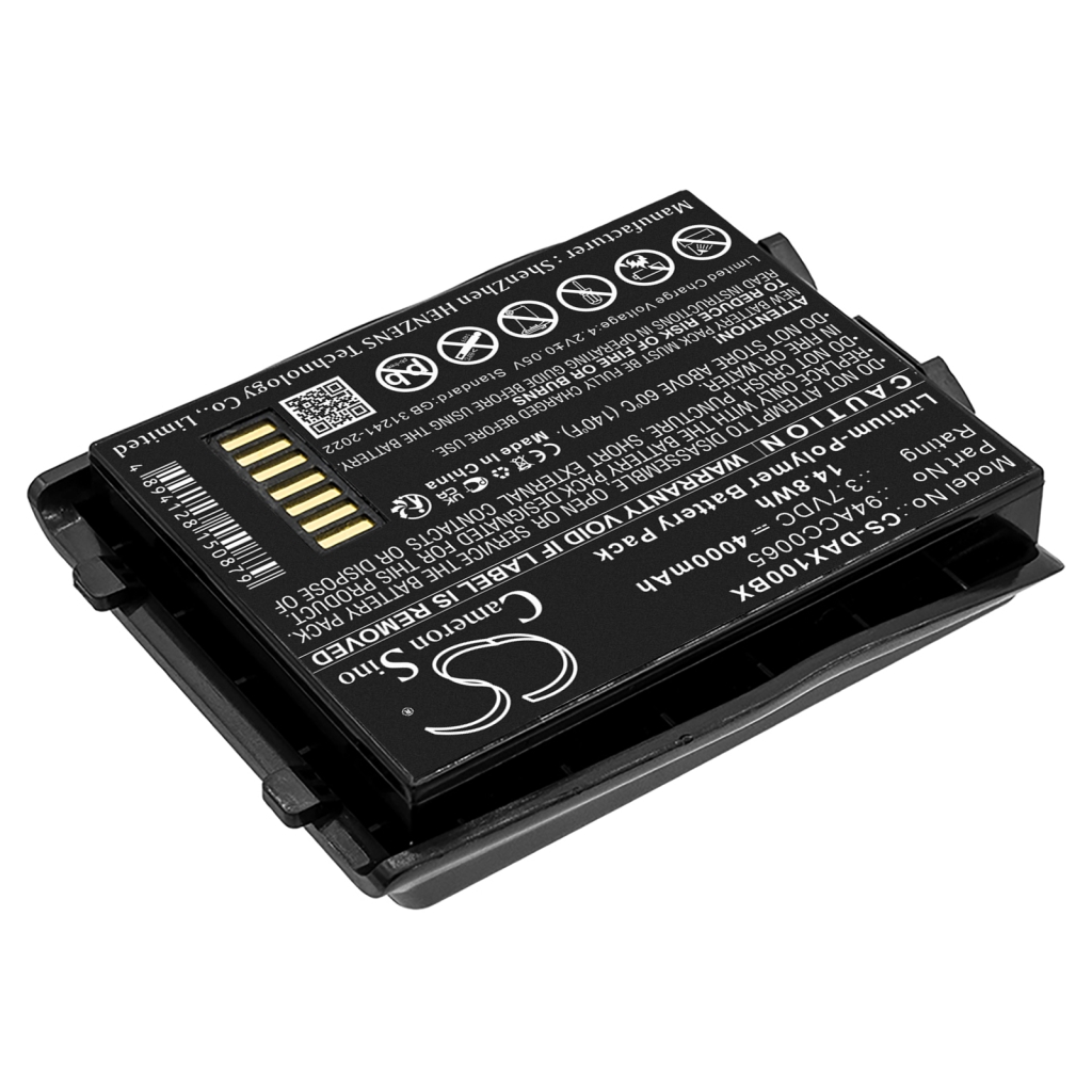 Barcode, Scanner Akkus Datalogic CS-DAX100BX