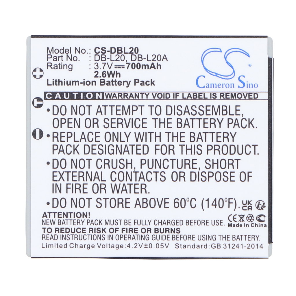 Kamera Akkus Sanyo Xacti E1