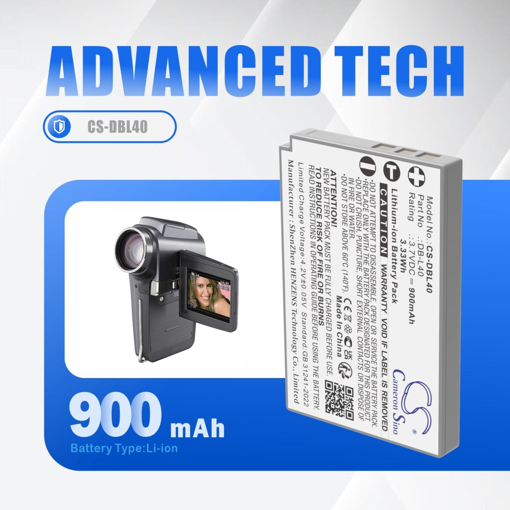 Batterie Remplace DB-L40AU