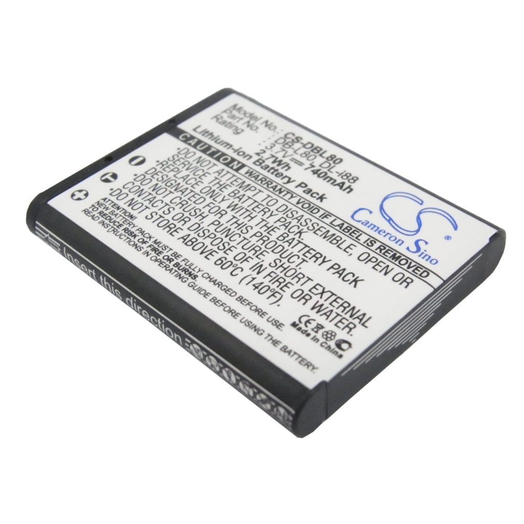 Batterie de l'appareil photo Sanyo CS-DBL80