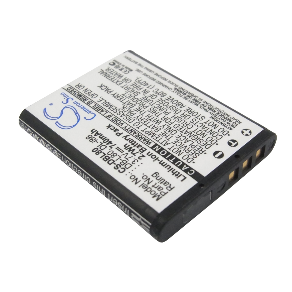 Batterie de l'appareil photo Sanyo CS-DBL80