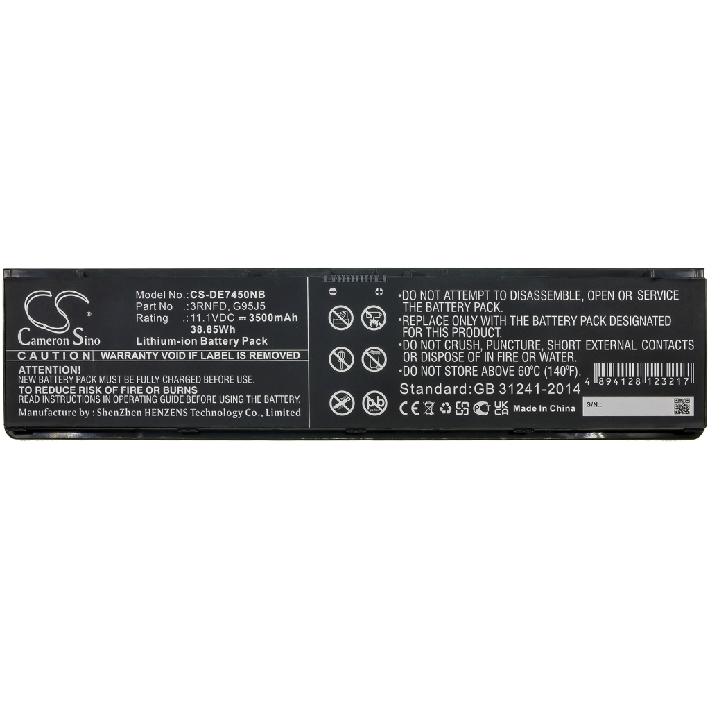 Battery Replaces G95J5