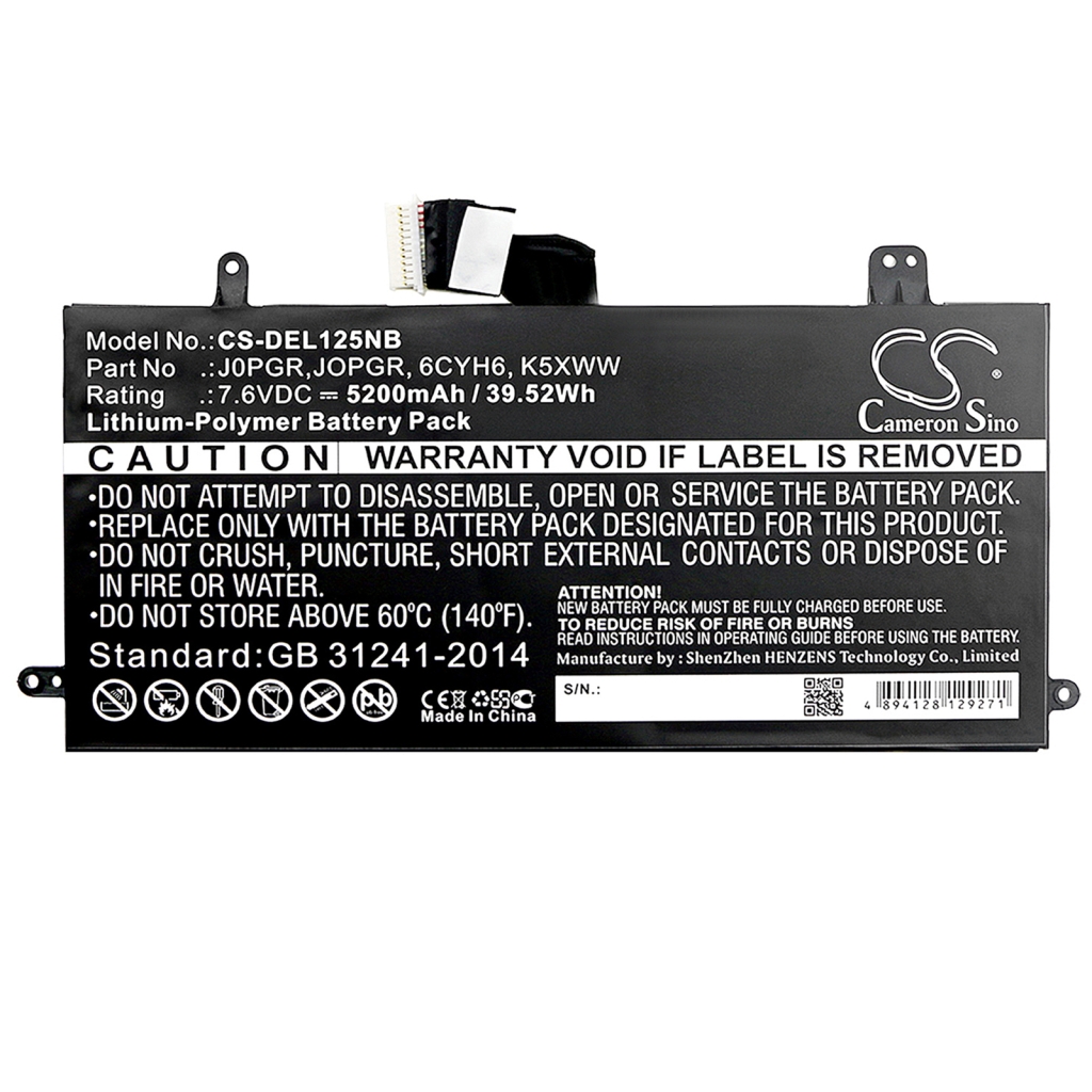 Batteries Remplace 6CYH6