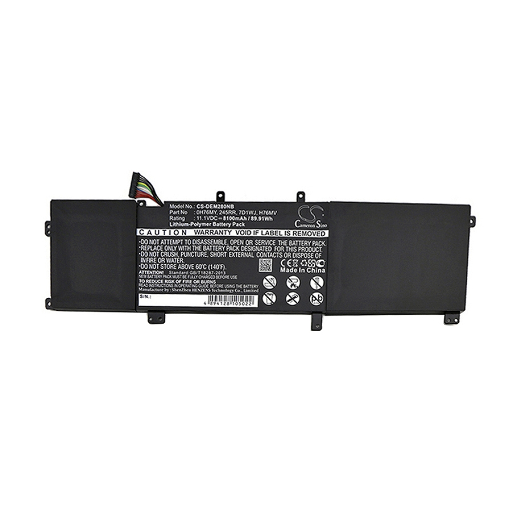 Battery Replaces H76MV