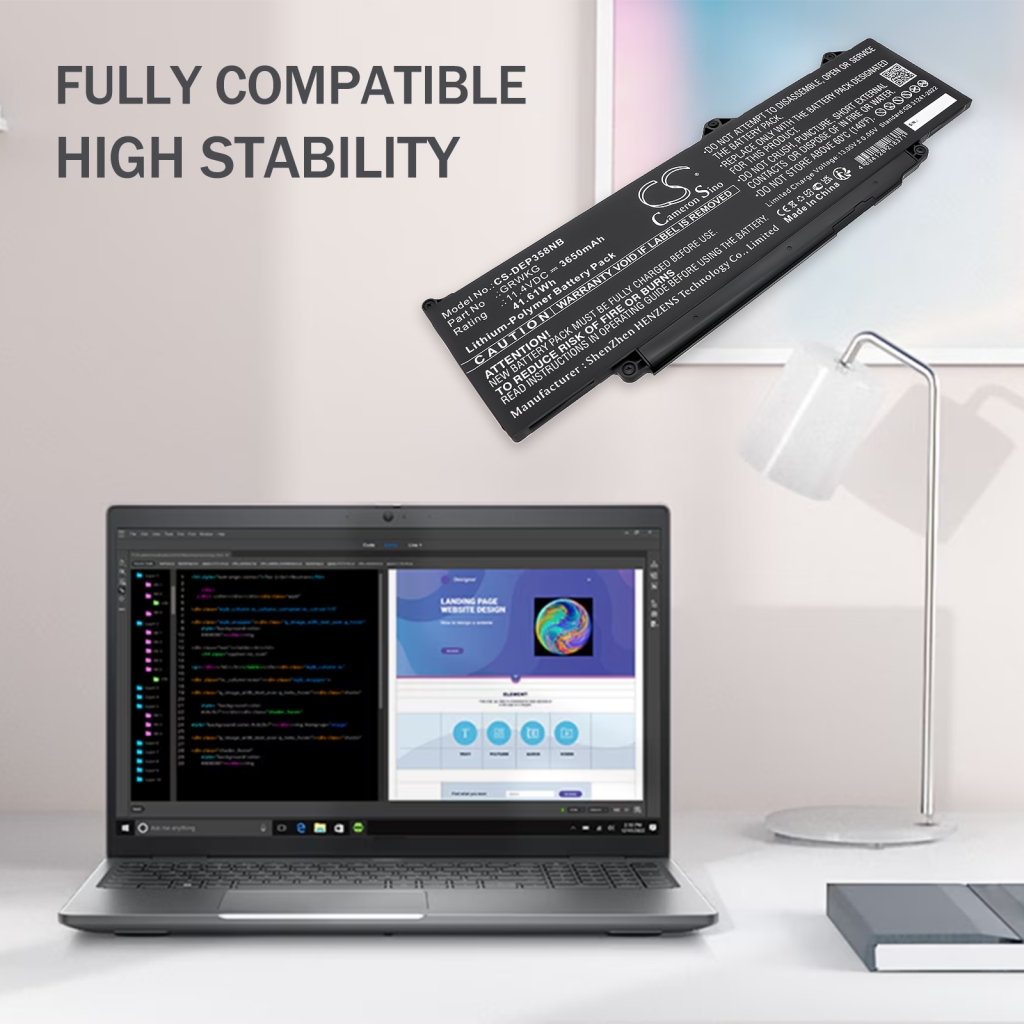 Battery Replaces NKXK7