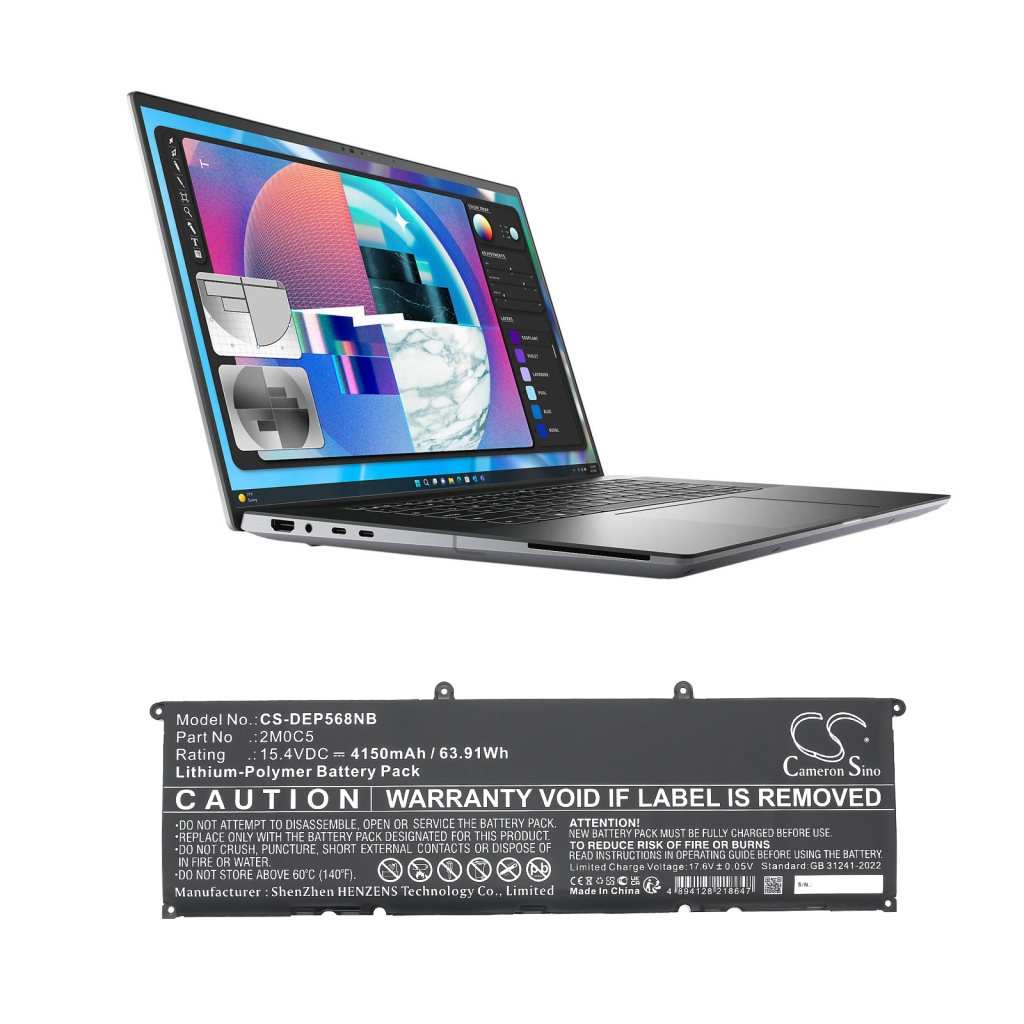 Laptop Akkus DELL CS-DEP568NB