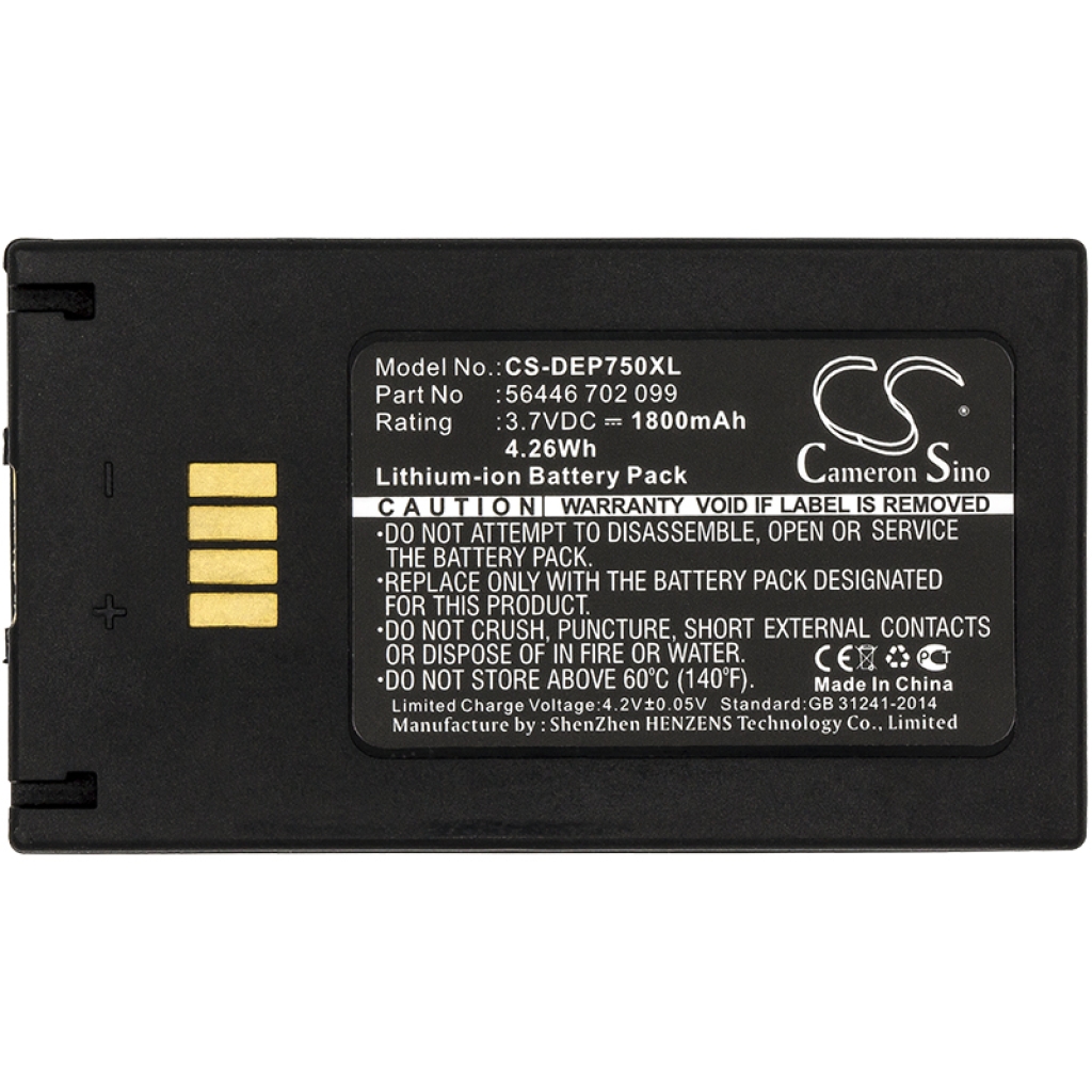 BarCode, Scanner Battery Tsl CS-DEP750XL