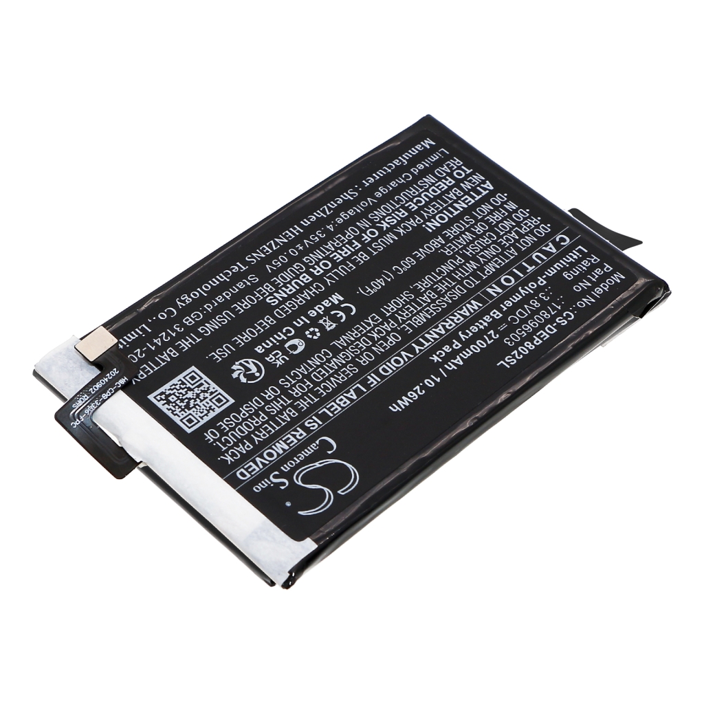 Batterie de téléphone portable Doro CS-DEP802SL