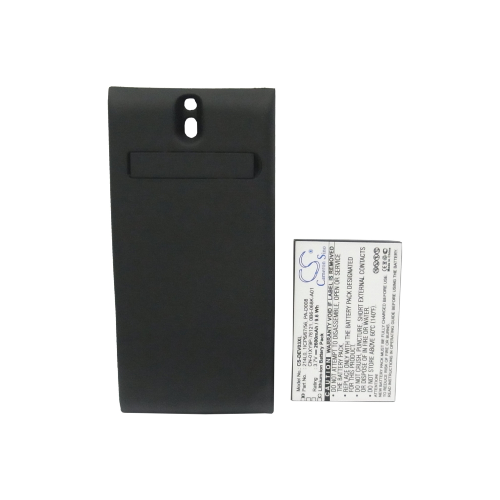 Batterie de téléphone portable DELL CS-DEV03XL