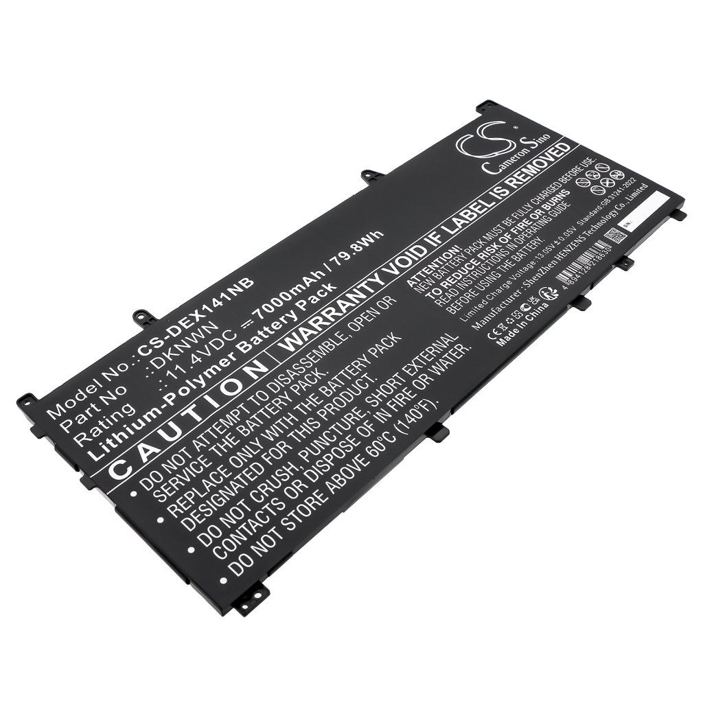 Laptop Akkus DELL CS-DEX141NB