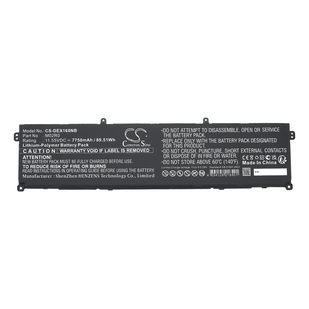 Laptop Akkus DELL CS-DEX160NB