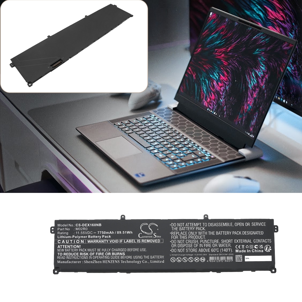 Laptop Akkus DELL CS-DEX160NB