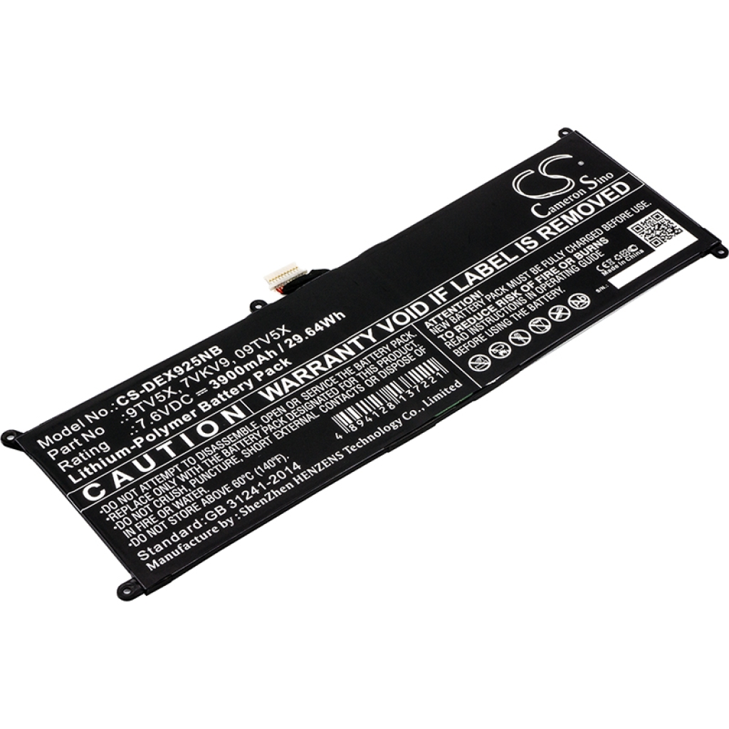Batterie pour ordinateur portable DELL CS-DEX925NB