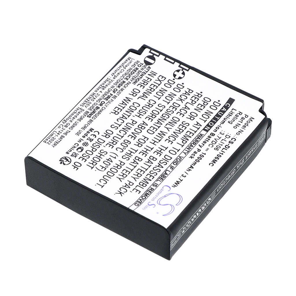 Batterie pour KODAK PIXPRO SP1 HD