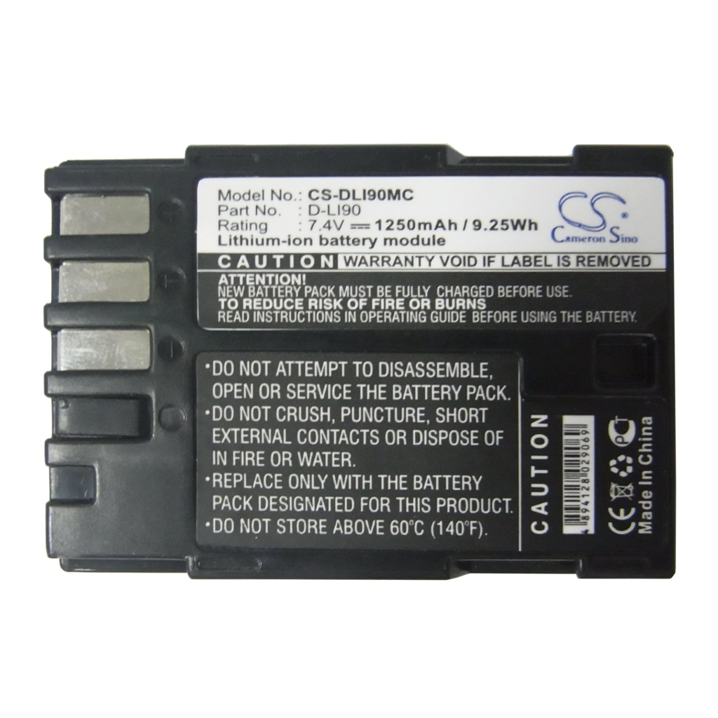 Batterie de l'appareil photo PENTAX 645Z