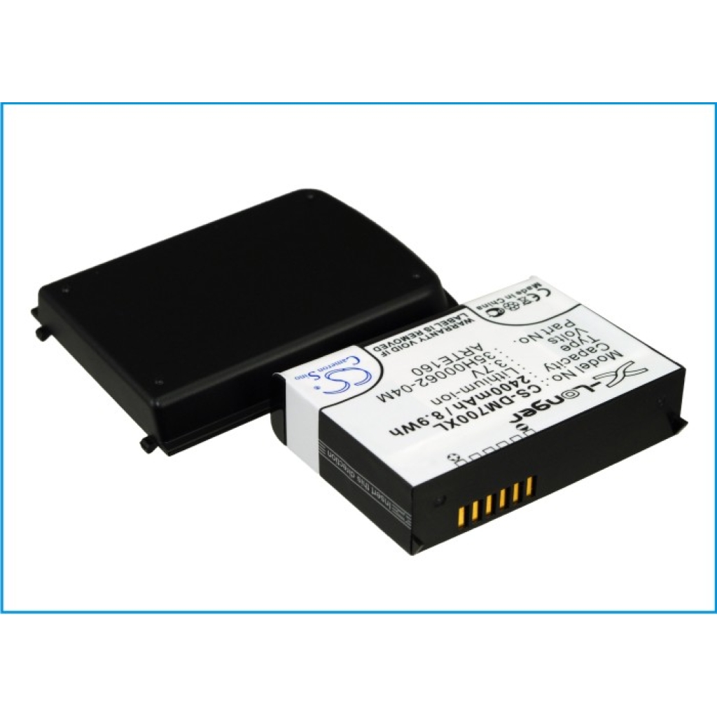 Akku kompatibel mit Qtek O2 CS-DM700XL